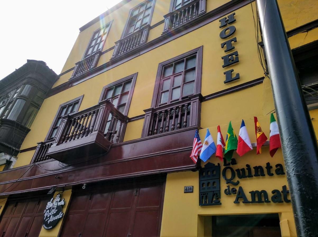 Hotel La Quinta De Amat Lima Exterior foto